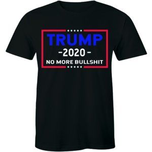 Half It Shirts - Donald Trump 2020 No More Bullshit Politic T-shirt Half It Shirts - Donald Trump 2020 No More Bullshit Politic T-shirt